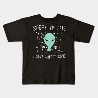 hmm, sorry, not again to the earth Kids T-Shirt